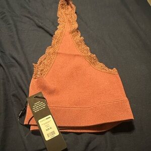 Fashion Nova Terracotta Lace Bralette